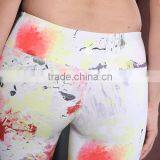 Women Six Moves Gym Workout Printed Yoga Pants thumbnail-4
