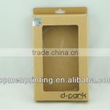 Latest design for festival promotion craft paper package box with pvc window,factory supply,OEM