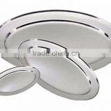 Stainless Steel Oval Platter