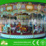 Fun Fair Equipment for Sale Electric Fiberglass Carousel Horses for Sale thumbnail-6