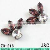 2017 Most Shining Colorful Crystal Rhinestones Shoe Ornament thumbnail-2