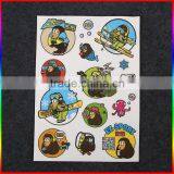 Full Color Custom Kids Cartoon Sticker Printing, Popular Cartoon Sticker Roll, Paper Kids Cartoon Sticker thumbnail-3