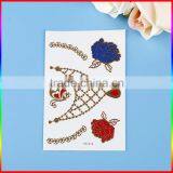Sexy Body Art Metal Gold Tattoos Custom Flash Metallic Temporary Tattoo thumbnail-3