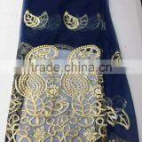 Haniye 2016 Indian Raw Silk George Fabric With Blouse/ Swiss Voile Lace in Switzerland Wholesale Indian George Lace Fabric/PLG04 thumbnail-2