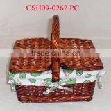 Wicker Picnic Basket thumbnail-1