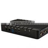 Dual LAN Intel Celeron 1.4GHz/1.6GHz Dual Core CPU Fanless Mini Box PC NIS-896 3CH Independent Display