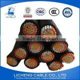 Feeder Cable Kvv 14*4mm2 Copper Conductor Pvc Insulated Pvc Sheathed Control Cable