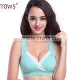 Maternity Underwear Bra Wire Free Nursing Bra Pregnant Women Sports Sleep Breastfeeding Nurse Bras Underwear thumbnail-3