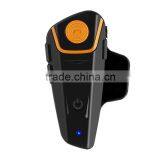 100% Waterproof BT Interphone Bluetooth Intercom Motorcycle Helmet Headset FM Radio BT-S2 thumbnail-3