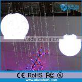 Event/party Decorative PE Material Waterproof Remote Control Color Changing Led Globe Pendant Light