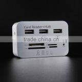 New Available USB2.0 Hub Card Reader Camera Connection Kit For iPad1/2/3