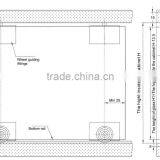 Aluminum, Steel and PA6 (nylon) Accessories for Glass Sliding Door thumbnail-2