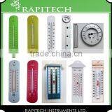 Gardening Indoor Outdoor Plastic Wooden Metal Wall Thermometer thumbnail-4