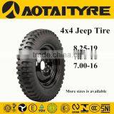Military 4x4 Jeep Tire 8.25-19 825-19 thumbnail-1