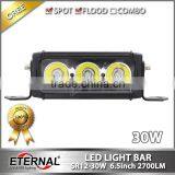 30W Led Work Light Bar Heavy Duty Excavator Earth Moving Crane Equipment Mining Trucks Trailer Spot Flood Work Light thumbnail-1