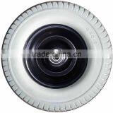 16 Inch 6.50-8 FLAT FREE PU Wheel for Wheelbarrows thumbnail-2
