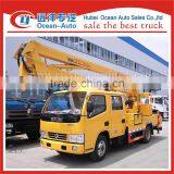 16m Dongfeng small chassis euro 3 high-altitude operation truck