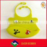 Cute Design High Quality Baby Bib With Food Catcher Custom Baby Bibs thumbnail-4