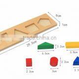 Montessori Materials Wooden Toys Learning Geometric Composition Decomposition Plate Puzzle Baby Early Learning Toys thumbnail-3