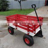 Wooden Garden Baby Cart With Cover thumbnail-3