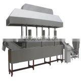 Jinan Wheat Flour Puff Snack Food Fryer Continuous Frying Line thumbnail-2