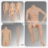 Window Dispaly Sexy Male Mannequins Headless Sexy Doll Stand for Sale thumbnail-1
