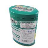 Food Can Oval Christmas Gift Tea Tin Box thumbnail-1