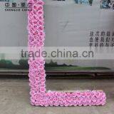 LOVE Style Artificial Flower Wall,rose Flower Wall for Wedding thumbnail-3