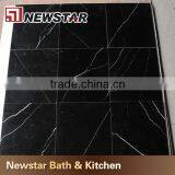 Newstar Popular Polished Nero Margiua Marble Slab Tile In Stock thumbnail-4