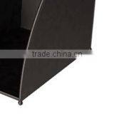 Hot Selling Black Color Book Holder Magazine Rack Holders for Desktop thumbnail-2