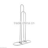 NEW Chrome Laundry Room Clothes Hanger Organizer Stacker Holder Storage Rack thumbnail-1