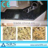 Butterfly green polished kitchen top granite