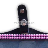 Pearl Style ID Holder, High Quality Promotion Gift PU Leather Badge Holder With Crystal Gem Decoration thumbnail-2