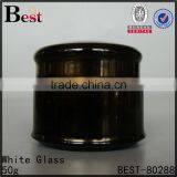 All Kinds Color Black 50g Cosmetic Metal Screw Container Aluminium Lid Jar thumbnail-1