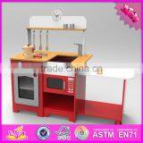 2016 New Design Children Home Play Wooden Kitchens for Toddlers W10C247 thumbnail-1