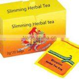 Box Packaging and Low-Fat Feature Slimming Tea 2g*12bags/2g*18bags/2g*30bags thumbnail-1