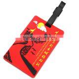 Made in China Luggage Tag, Custom Luggage Travel Bags Tag Colorful Pvc Luggage Tag thumbnail-5