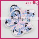 Colorful Butterfly Embroidery Patch for Clothing and Bags WEF-037 thumbnail-2