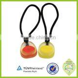 Fashion Design PVC Heart Shape String Zip Puller