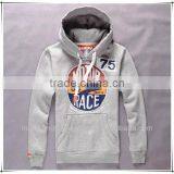 2014 Fashion Plain Jersey Hoodies for Men With Logo Print thumbnail-1