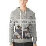 Mens Zipper up Hooded Sweatshirt Xxxl Hoodies for Men Hoodie Hoodie thumbnail-1