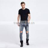 New Casual Men's Fashion Men's Jeans Brand New Personality Male Personality Hole Jeans Pants thumbnail-1