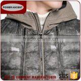 Top Sale Man Camo-Print Hoody Quilting Padded Jacket For Sale thumbnail-5