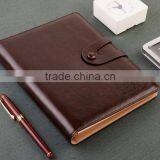 25K PU Leather Planner With Metal Buckle Custom Business Organizer Agenda Emboss/gold Stamp Logo thumbnail-4