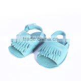 Genuine Leather Sandals. Soft Sole Leather Sandals for Baby thumbnail-5
