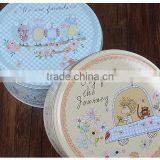 REDHILL Shallow Round Tin Cans Small Round Metal Container Tin thumbnail-5