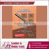 1/4" Fancy Alphabet Set/Alphabet Stamps With Handle