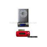 Sell FM Transmitter Modulator With LCD for IPod Nano 2 (Red) thumbnail-1