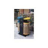Double Collection Side-opening Garden Recycle Bins for Scool, Park thumbnail-1