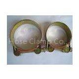 Carbon Steel Heavy Duty Hose Clamps 122 - 130mm For Carburetor Engines thumbnail-1